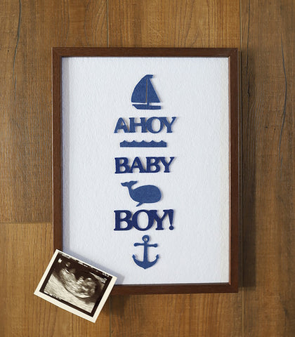 Ahoy Baby Boy Felt Board Bundle