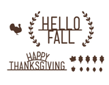 Little Felt Pack: Fall + Thanksgiving